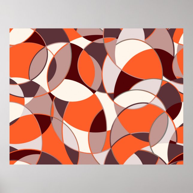 Póster Diseños de formas creativas (Frente)