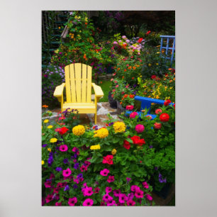 Póster diseños de jardín en nuestro jardín Sammamish,