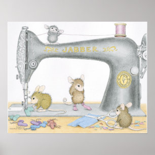 Póster Diseños House-Mouse® - Poster de costura