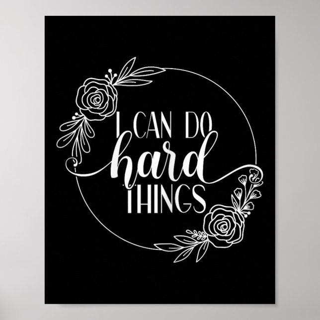 Póster Diseños Motivacionales De Mela Que Puedo Hacer Dif (Frente)