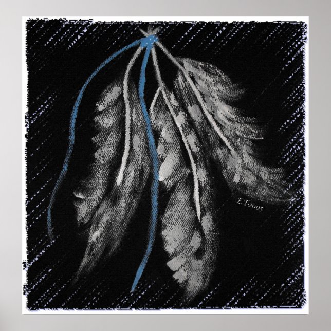 Póster Diseños nativos americanos (Frente)