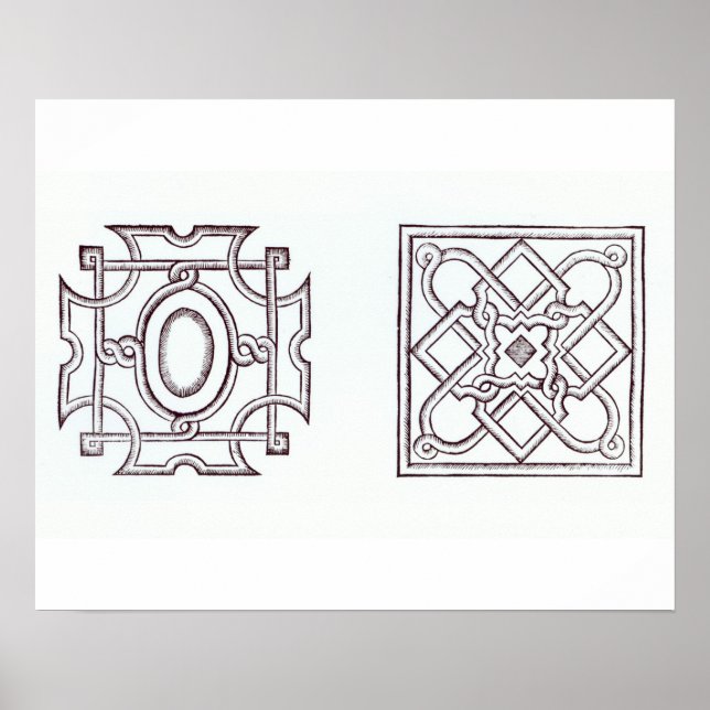 Póster Diseños para un jardín de nudos, de 'The Country H (Frente)