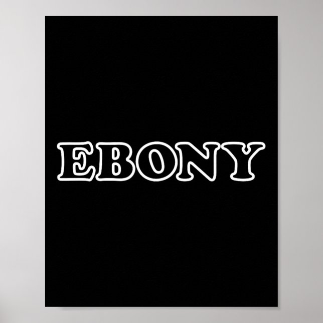 Póster Disfraces De Ebony Y Marfil Para Parejas Halloween (Frente)