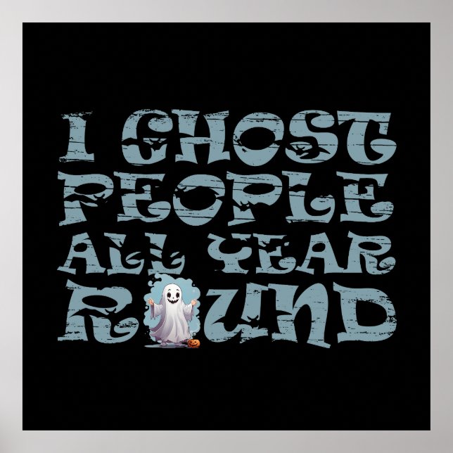 Póster disfraces de halloween (Frente)