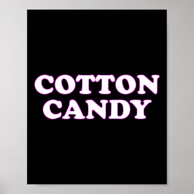 Póster Disfraces de halloween de vándalos de algodón fing (Frente)