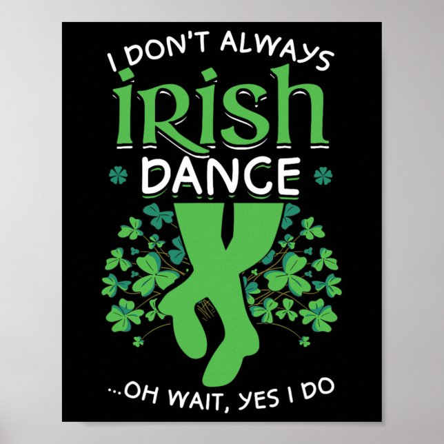 Póster Disfraz de baile irlandés (Frente)