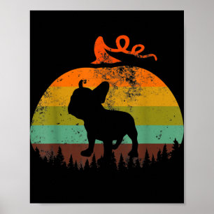 Póster Disfraz de calabaza de perro de Bulldog francés di