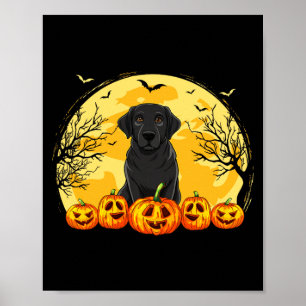 Póster Disfraz de calabazas para hombres con traje de per