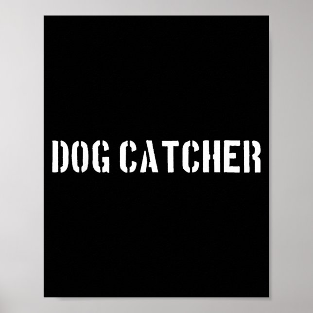 Póster Disfraz de Cazador de Perros para Halloween (Frente)