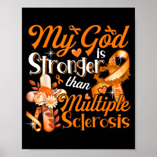 Póster Disfraz de Dios Orgulloso Más Fuerte Que La Escler