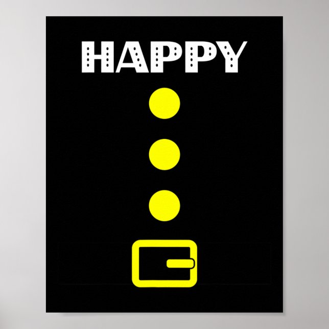 Póster Disfraz de enano feliz - Cranberr de ideas de rega (Frente)