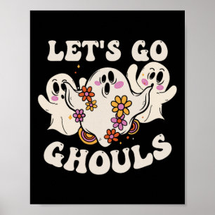 Póster Disfraz de fantasmas Calabaza de Halloween Fantasm