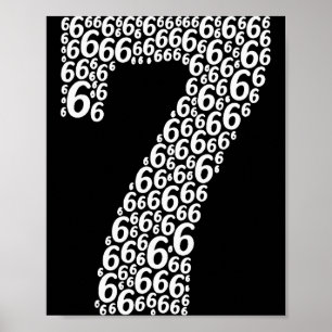 Póster disfraz de Halloween 67 Sesenta y Siete Meme diver