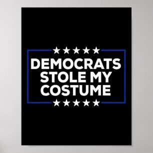 Póster disfraz de Halloween de Donald Trump