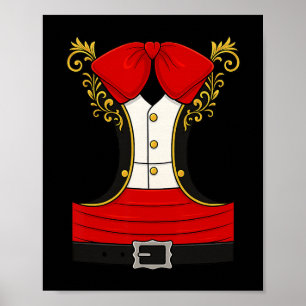 Póster Disfraz de Halloween de Mariachi Mexicano Cinco De