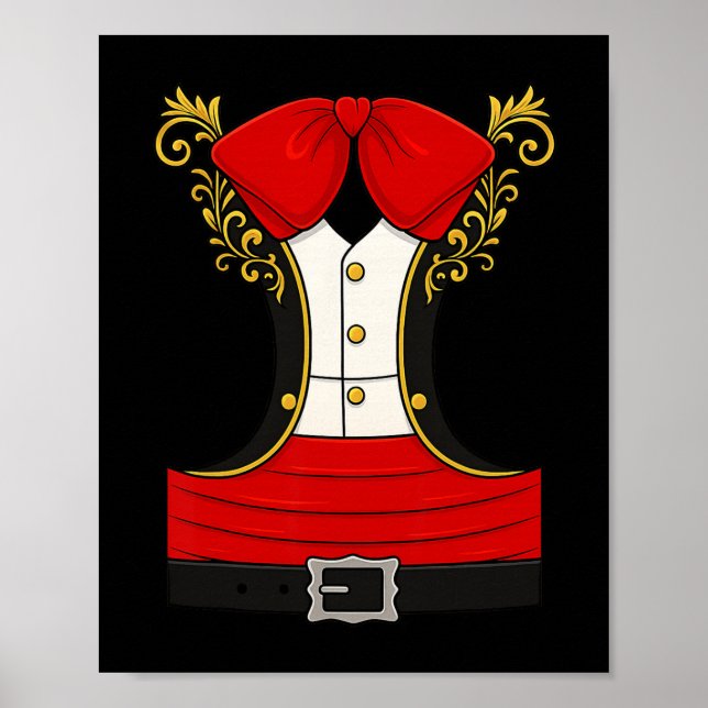 Póster Disfraz de Halloween de Mariachi Mexicano Cinco De (Frente)