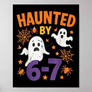 Póster Disfraz de Halloween de profesor de matemáticas fa