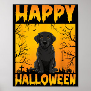 Póster Disfraz de Halloween Hombres Mujeres Niños Diverti