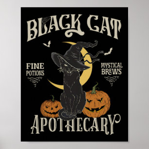 Póster Disfraz de Halloween retro Scary Ropa de salon de