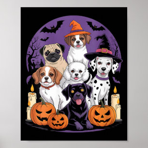 Póster Disfraz De Perro Fantasma Divertido Para Mujer