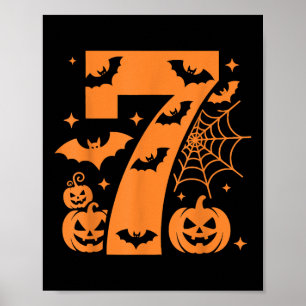 Póster Disfraz divertido de Halloween para pareja 67 Seis