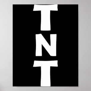 Póster Disfraz fácil de dinamita TNT para Halloween de úl