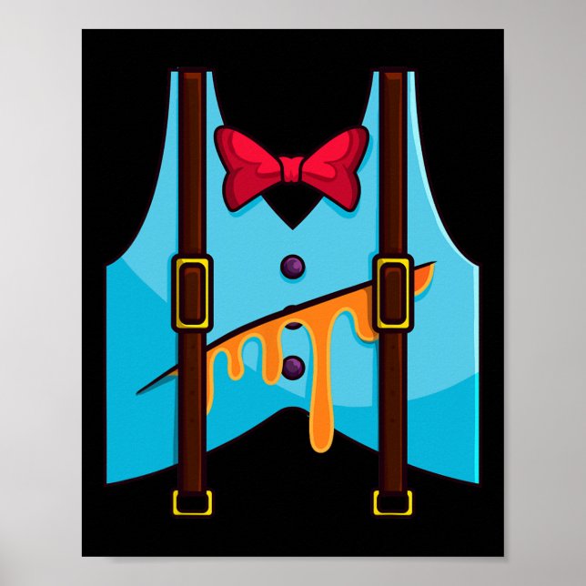 Póster Disfraz Humpty Dumpty Halloween (Frente)