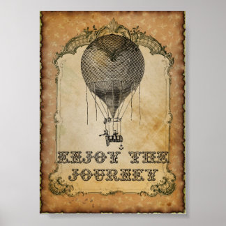 Póster Disfruta del viaje