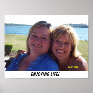 Póster ¡Disfrutando la Vida!