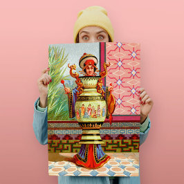 Póster Dish Darlings Dragon Lady Art Print