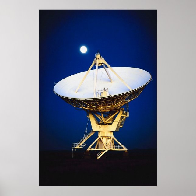 Póster Dish satelital (Frente)