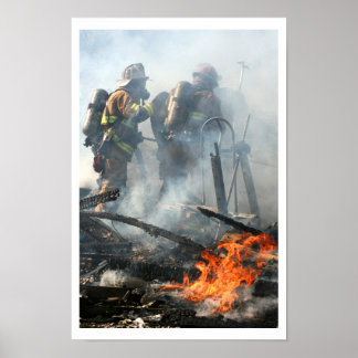Póster Disparado hacia fuera