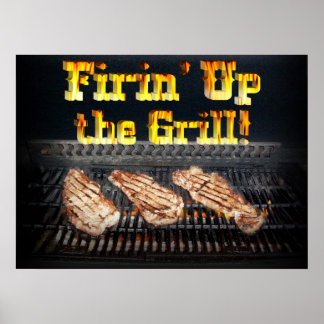 Póster ¡Disparando el Grill!