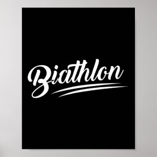 Póster Disparo de Biatlón en Biatlón