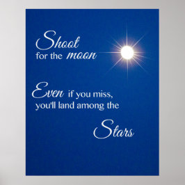 Póster Disparo por la luna