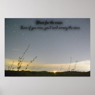 Póster Disparo por las estrellas