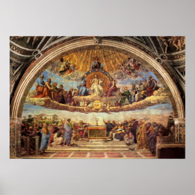 Póster Disputación de la Eucaristía (Frente)