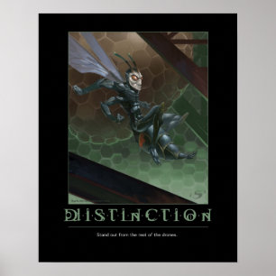 Póster Distinción