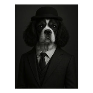 Póster Distinguished Cavalier King Charles Spaniel