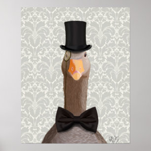 Póster Distinguished Goose
