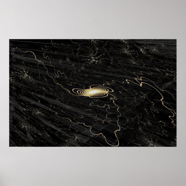 Póster Distorsión cósmica (Frente)