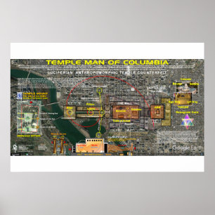 Póster Distrito de Columbia - Hombre Masónico 2