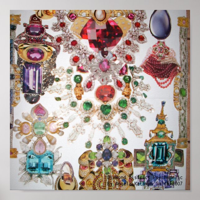 Póster Distrito de Diamond Psychadelic (Frente)