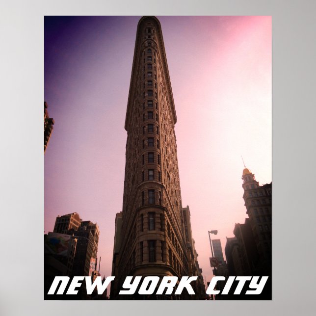 Póster Distrito de Flatiron, Nueva York, Nueva York - Bea (Frente)