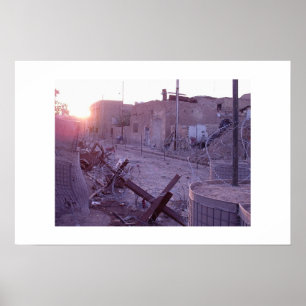 Póster Distrito de Jolan, Fallujah Iraq