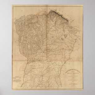 Póster Distrito de Pendleton, Carolina del Sur