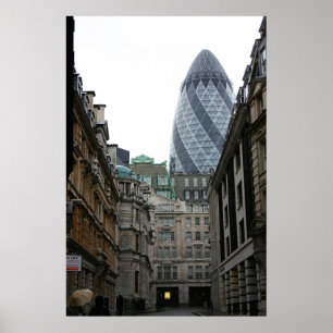 Póster Distrito financiero de Londres