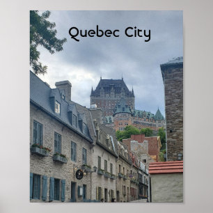 Póster Distrito histórico de Quebec