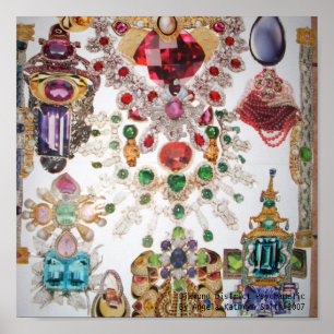 Póster Distrito Psychadelic del diamante