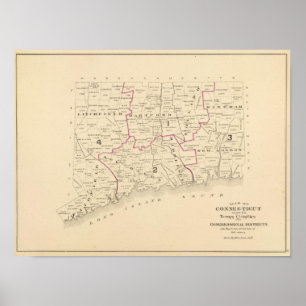 Póster Distritos congresistas